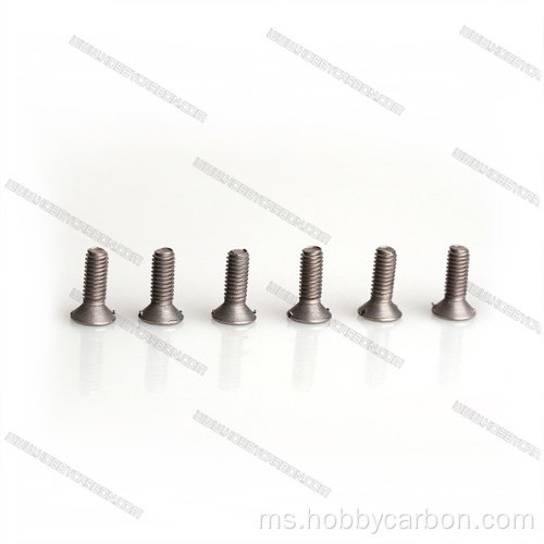 DIN7991 M5 M6 M8 skru kepala titanium countersunk